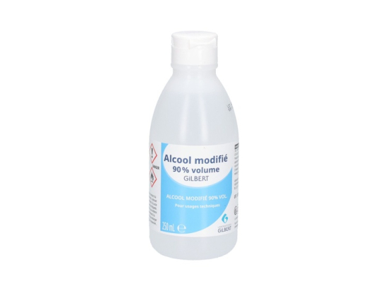 Gilbert Alcool modifié 90% volume usage technique - 250ml
