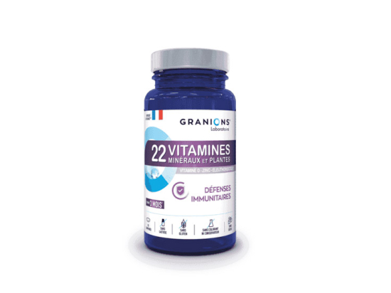 Granions 22 Vitamines Minéraux et Plantes - 90 comprimés