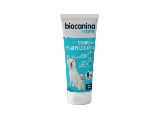 Biocanina Shampoing éclat poils blancs - 200ml