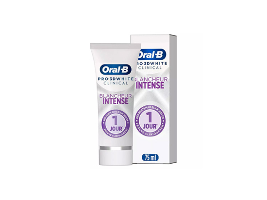 Dentifrice 3D White Clinical Blancheur Intense - 75ml