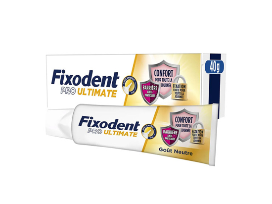 Fixodent Pro Ultimate Goût Neutre - 40g