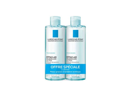 Effaclar eau micellaire ultra - 2x400ml