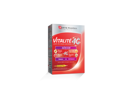 Forté Pharma Vitalité 4G Sénior - 20 ampoules