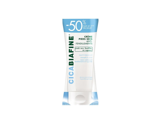 Cicabiafine Crème Pieds secs Anti-fendillements - 2x100ml