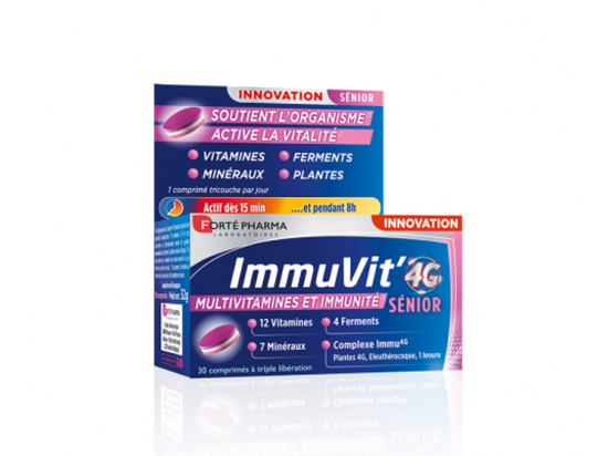 Forté Pharma Immuvit'4G Senior - 30 comprimés