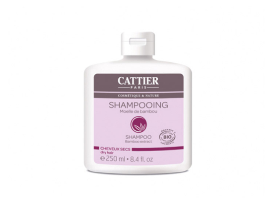 Cattier Shampooing Cheveux Secs Moelle de Bambou - 250ml