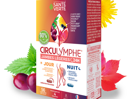 Circulymphe Jour Nuit Jambes Légères - 56 comprimés