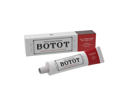 Botot Dentifrice Cannelle Clou de Girofle Menthe - 75ml