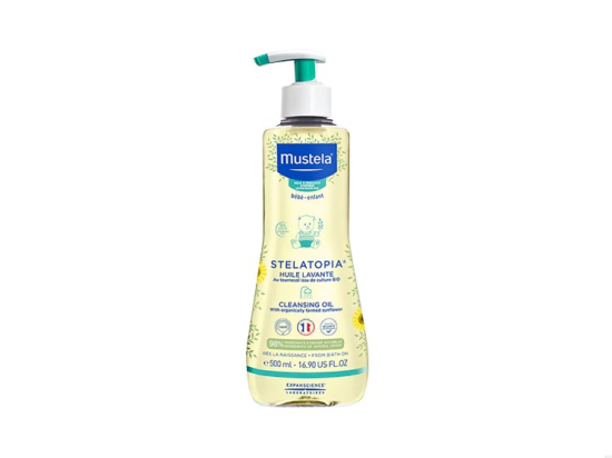 Mustela Huile lavante Stelatopia au Tournesol BIO - 500ml