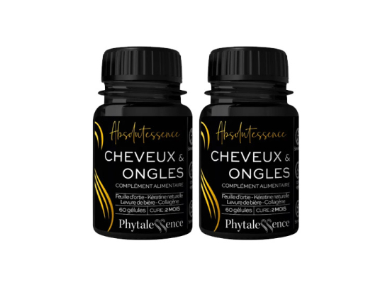 Phytalessence Absolutessence Cheveux & Ongles - 2 x 60 gélules