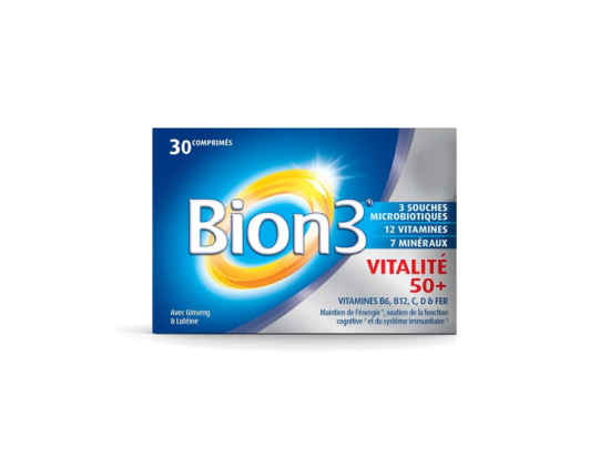 Bion 3 Vitalité 50+ - 30 comprimés