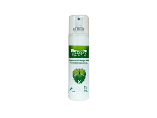Pharmavoyage Biovectrol Eucalyptus Spray anti-moustiques - 80ml