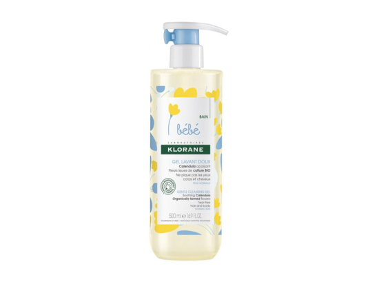 Klorane Bébé Gel lavant doux au Calendula - 500ml