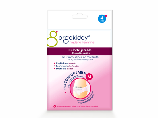 Orgakiddy Culotte jetable Taille M - 4 culottes