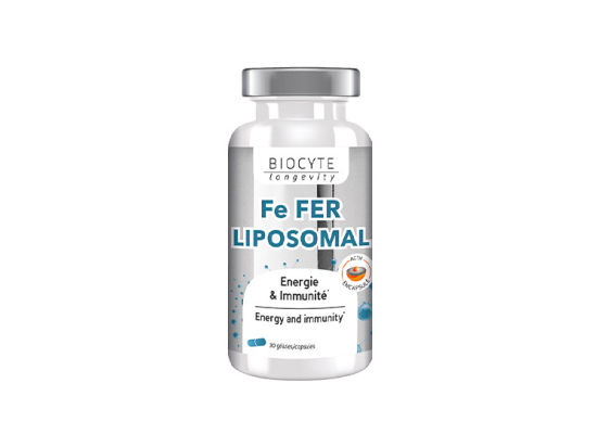 Longevity Fe FER Liposomal - 30 gélules