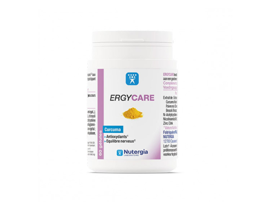 Ergycare Curcuma - 60 gélules