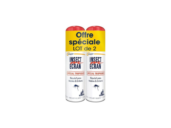 Insect Ecran Répulsif Peau Spécial Tropique - 2x75ml