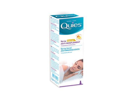 Quies Spray buccal anti-ronflement Goût miel citron - 70ml