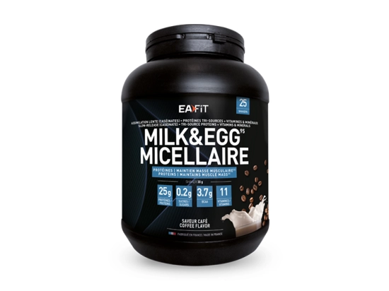 Milk & egg  micellaire café - 750 g