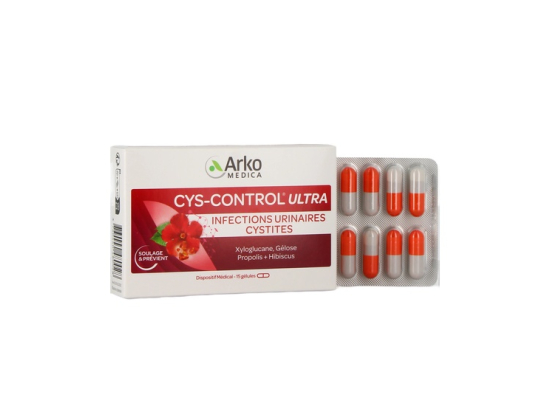 Arkopharma Cys-Control Ultra gélules voies urinaires adulte - 15 gélules