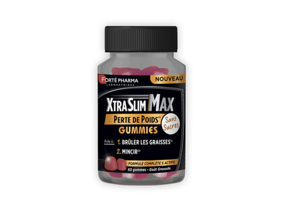 Forté Pharma XtraSlim Max Perte de poids Gummies - 60 gummies