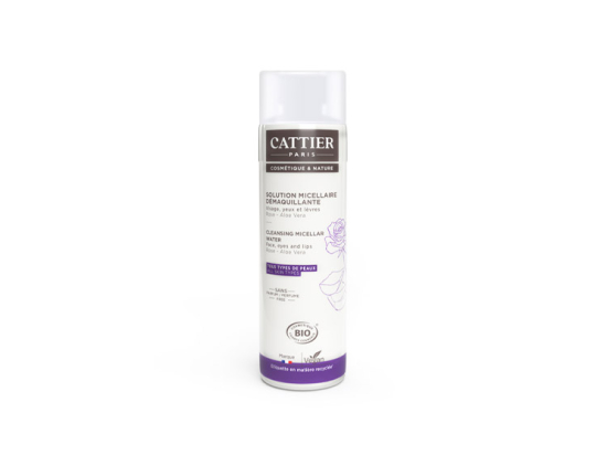 Cattier solution micellaire démaquillante bio - 300ml