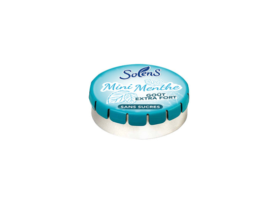 Bonbons Mini Menthe Goût Extra Fort Sans Sucres - 11,5g