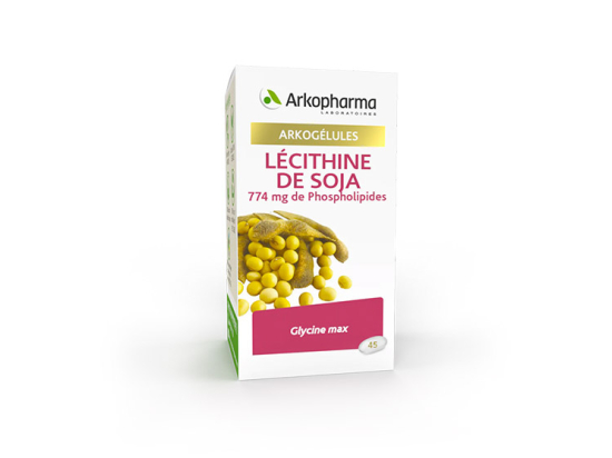 Arkopharma Arkogélules Lécithine de soja - 45 capsules