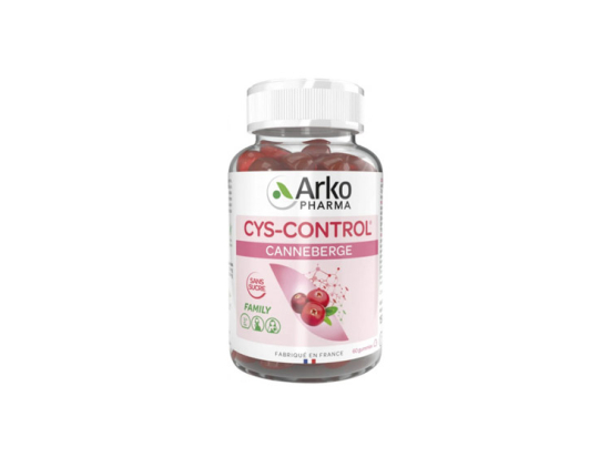 Arkopharma Cys-Control Gummies Canneberge - 60 gummies