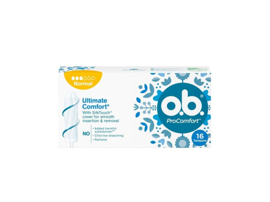 O.B tampons ProComfort taille Normal - 16 tampons