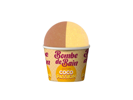 Les Petits Bains de Provence Bombe Bain Coco Passion - 115 g
