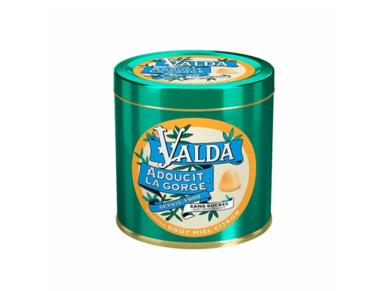 Valda Gommes goût miel citron sans sucre - 140 g
