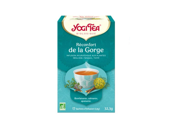 Yogi Tea Réconfort de la Gorge BIO - 17 sachets