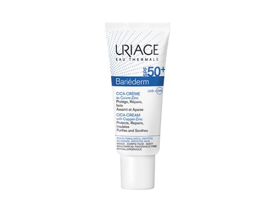 Uriage Bariéderm Cica-crème SPF 50+ - 40ml