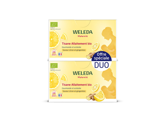 Tisane Allaitement Citron et Gingembre - 2x20 sachets