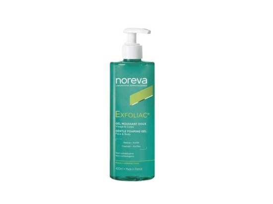 Noreva Exfoliac Gel Moussant Doux - 400ml