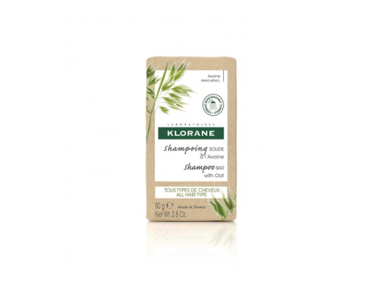 Klorane Shampoing Solide à l'Avoine - 80g