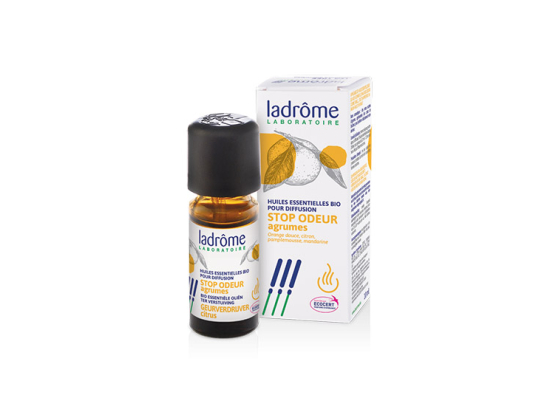 Ladrôme Mélange pour diffusion STOP ODEUR agrumes - 10ml