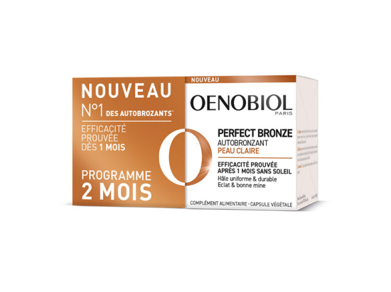 Perfect Bronze Autobronzant Peaux claires - 2x30 capsules