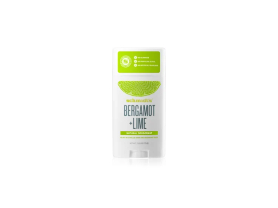 Schmidt's Déodorant stick naturel bergamot + lime - 75g
