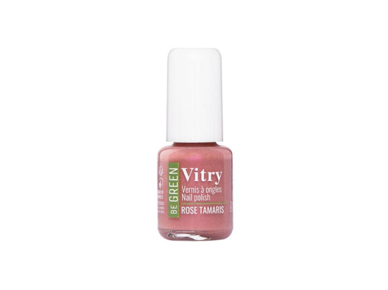 Vitry Vernis à Ongles Be Green n°44 Rose tamaris- 6ml