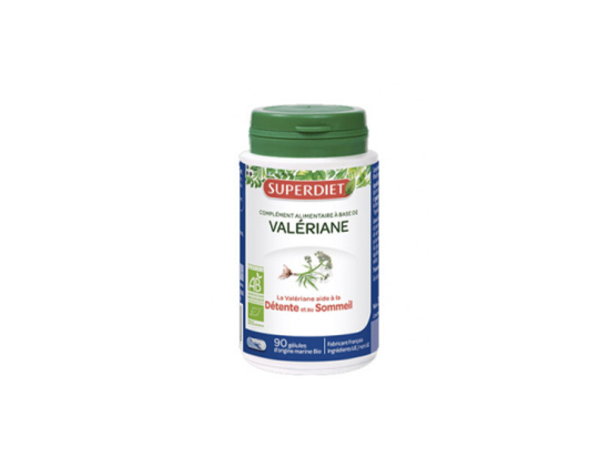 Superdiet Valériane BIO - 90 Gélules