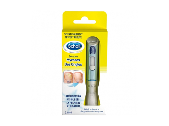 Scholl Solution 2 en 1 Mycose des Ongles - 3,8ml