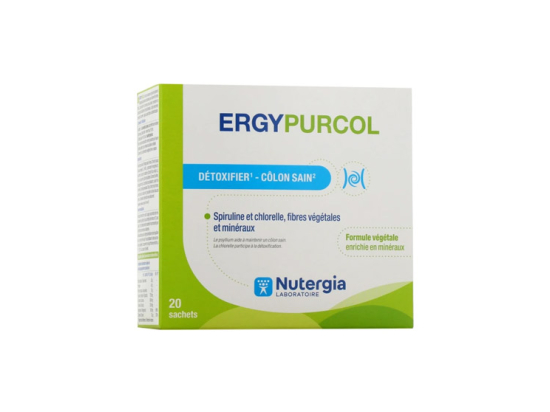 Ergypurcol Confort et Détox du Côlon - 20 sachets