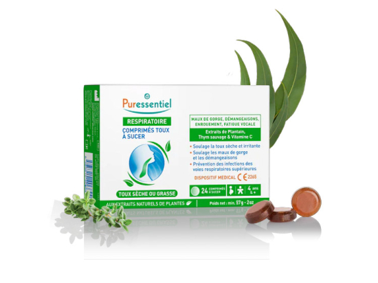 Comprimés Toux à Sucer - 24 comprimés