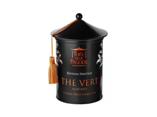 Thés de la Pagode thé vert aux agrumes édition prestige BIO - 100g