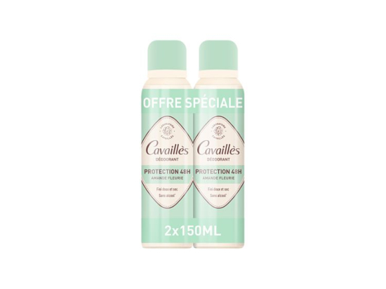 Déodorant Protection 48h Spray - 2 x 150 ml