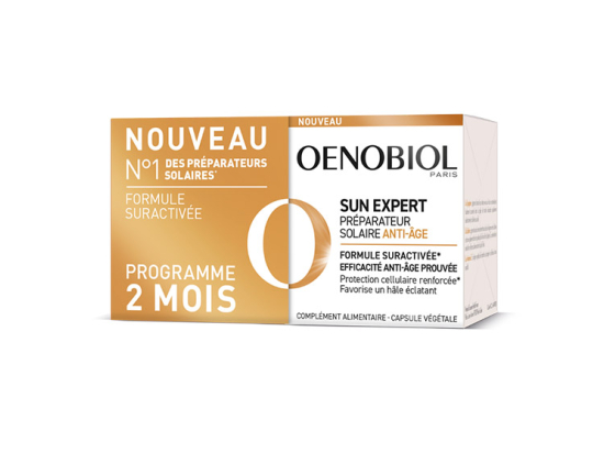 Sun expert Préparateur solaire anti-âge - 2x30 capsules