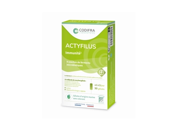 Codifra Actyfilus - 30 gélules