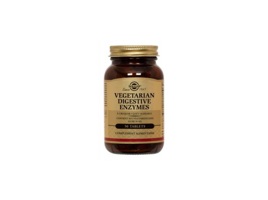 Solgar Vegetarian digestive enzymes - 50 comprimés